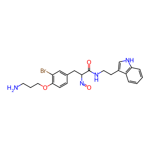 Chemical structure of BindingDB Monomer ID 50184421
