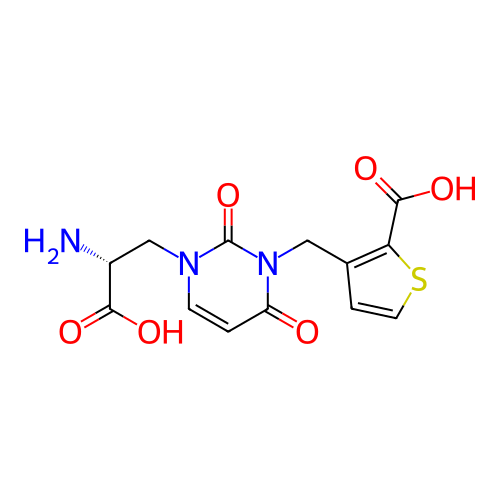 Chemical structure of BindingDB Monomer ID 50185327