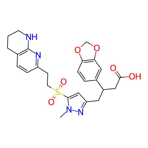 Chemical structure of BindingDB Monomer ID 50185456