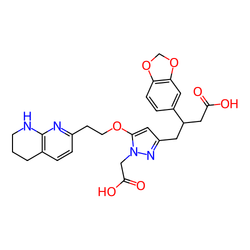 Chemical structure of BindingDB Monomer ID 50185460