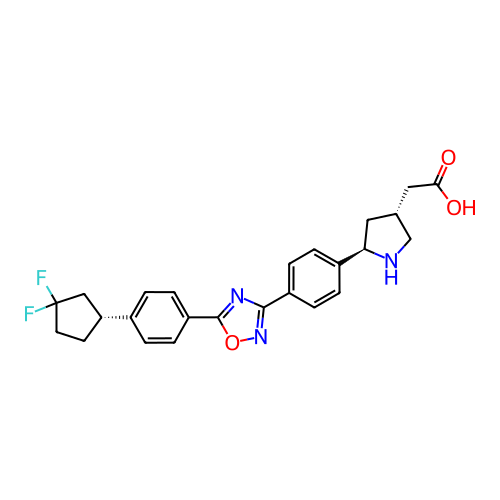 Chemical structure of BindingDB Monomer ID 50185524