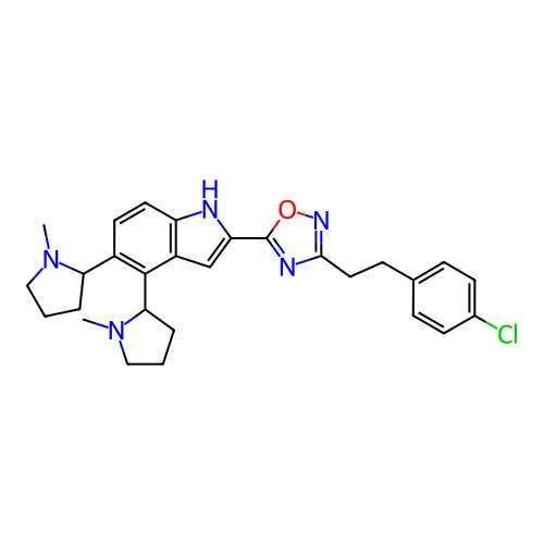 Chemical structure of BindingDB Monomer ID 50185564