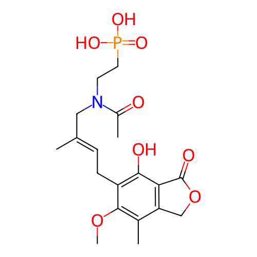 Chemical structure of BindingDB Monomer ID 50185583