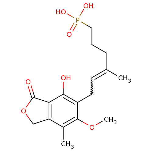 Chemical structure of BindingDB Monomer ID 50185585