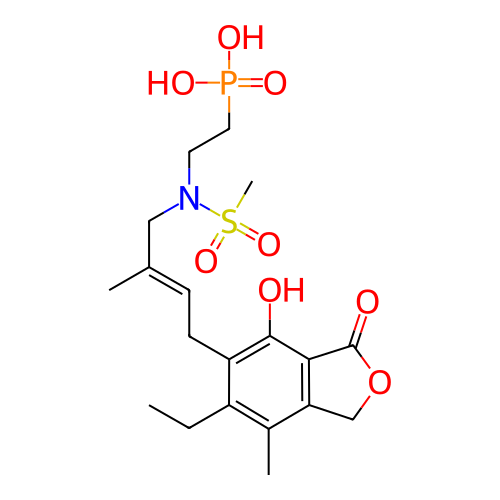 Chemical structure of BindingDB Monomer ID 50185595