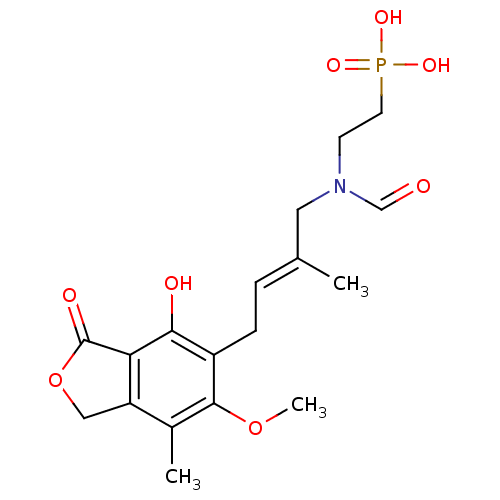 Chemical structure of BindingDB Monomer ID 50185597