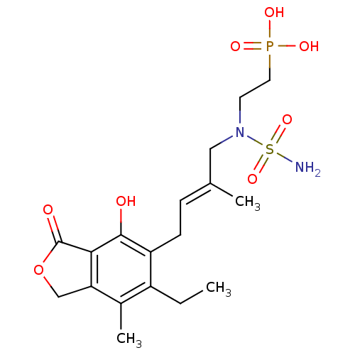 Chemical structure of BindingDB Monomer ID 50185601