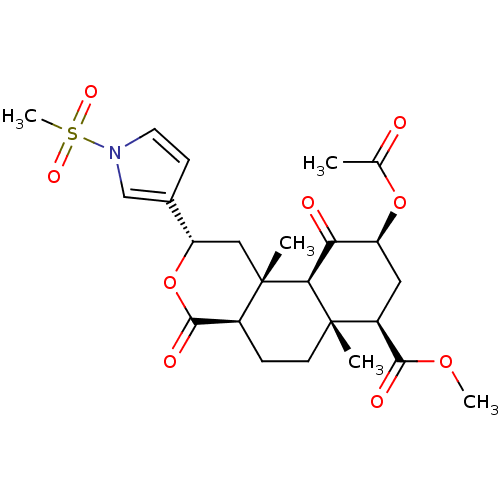 Chemical structure of BindingDB Monomer ID 50185617