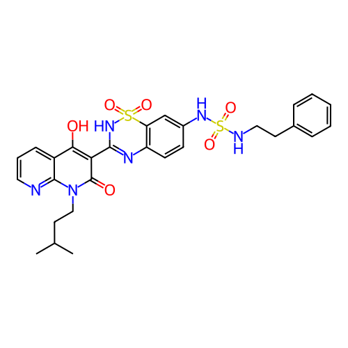Chemical structure of BindingDB Monomer ID 50186139