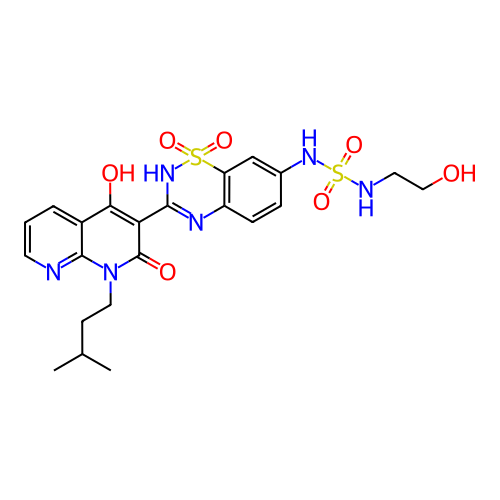 Chemical structure of BindingDB Monomer ID 50186149