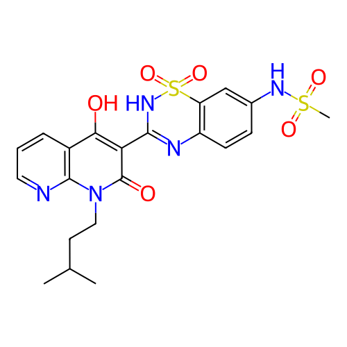 Chemical structure of BindingDB Monomer ID 50186153