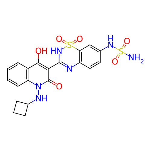 Chemical structure of BindingDB Monomer ID 50186156