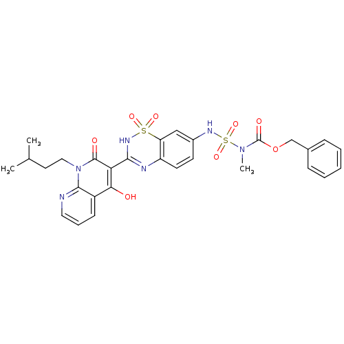 Chemical structure of BindingDB Monomer ID 50186161