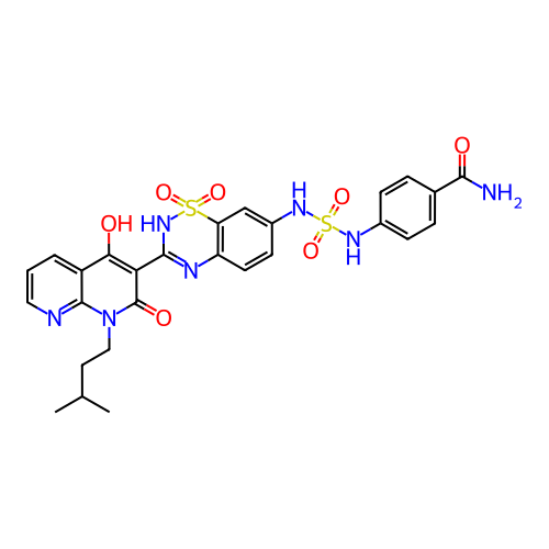 Chemical structure of BindingDB Monomer ID 50186174