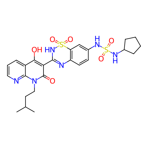Chemical structure of BindingDB Monomer ID 50186178