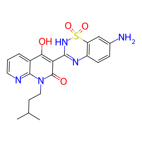 Chemical structure of BindingDB Monomer ID 50186182