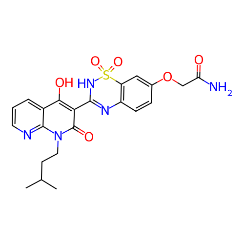 Chemical structure of BindingDB Monomer ID 50186193