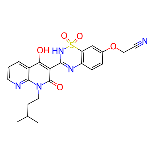 Chemical structure of BindingDB Monomer ID 50186205