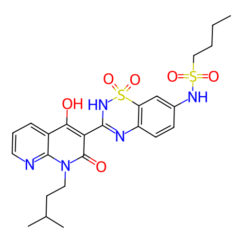 Chemical structure of BindingDB Monomer ID 50186206