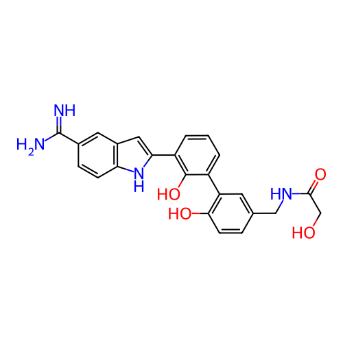 Chemical structure of BindingDB Monomer ID 50186211