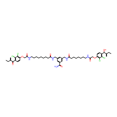 Chemical structure of BindingDB Monomer ID 50186227