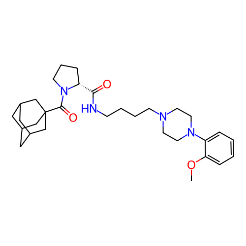 Chemical structure of BindingDB Monomer ID 50186234