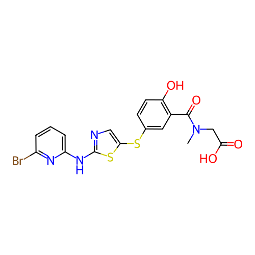 Chemical structure of BindingDB Monomer ID 50186464