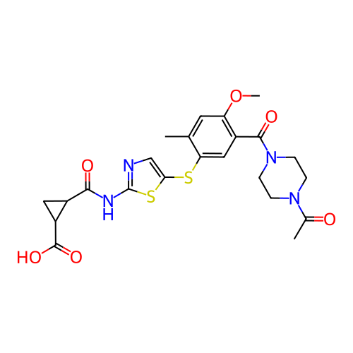 Chemical structure of BindingDB Monomer ID 50186469