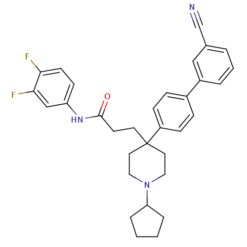 Chemical structure of BindingDB Monomer ID 50186786
