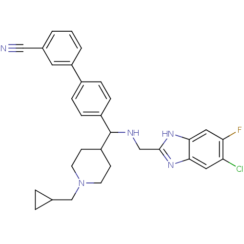 Chemical structure of BindingDB Monomer ID 50186793