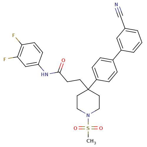 Chemical structure of BindingDB Monomer ID 50186799