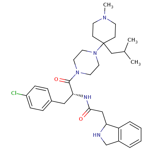 Chemical structure of BindingDB Monomer ID 50186874
