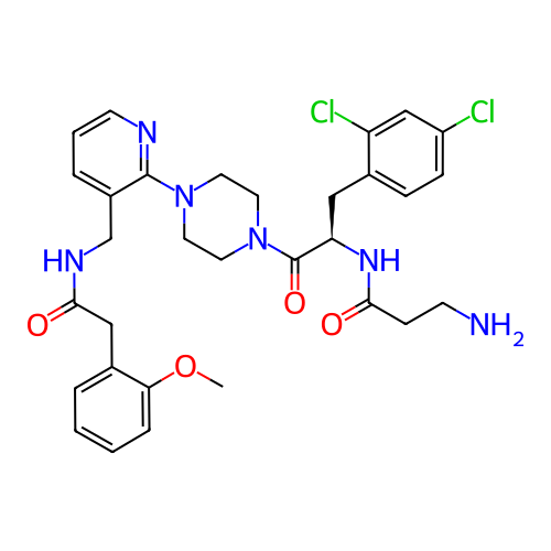 Chemical structure of BindingDB Monomer ID 50186885