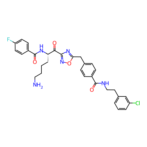 Chemical structure of BindingDB Monomer ID 50187160
