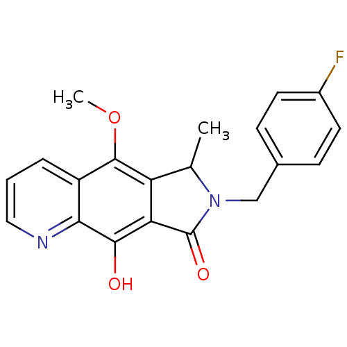 Chemical structure of BindingDB Monomer ID 50187190