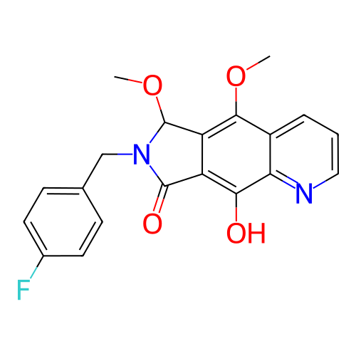 Chemical structure of BindingDB Monomer ID 50187191