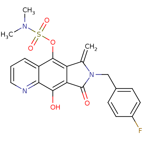 Chemical structure of BindingDB Monomer ID 50187192