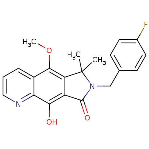 Chemical structure of BindingDB Monomer ID 50187193