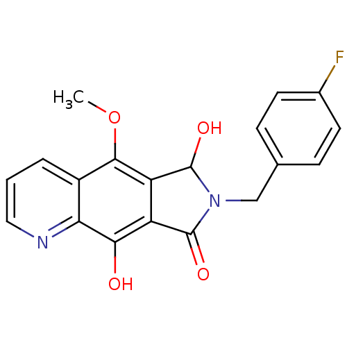 Chemical structure of BindingDB Monomer ID 50187194