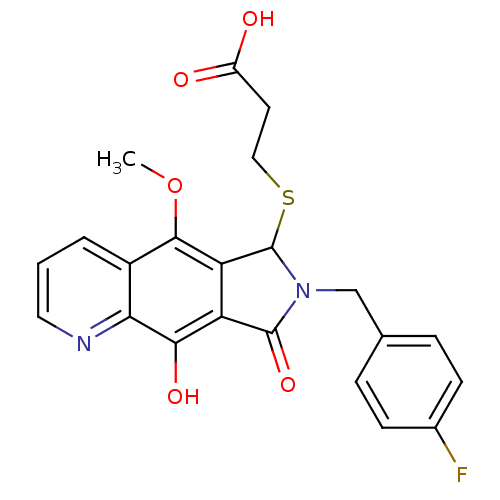 Chemical structure of BindingDB Monomer ID 50187197