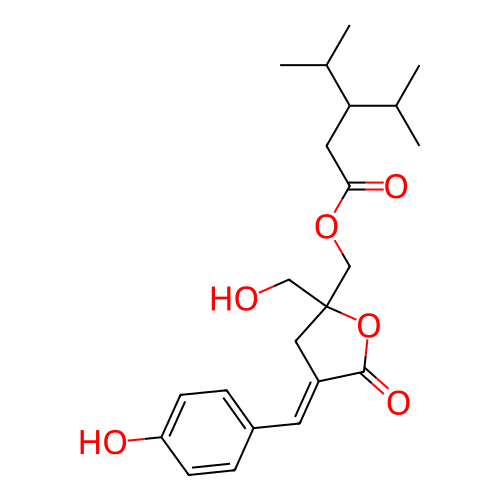 Chemical structure of BindingDB Monomer ID 50187521