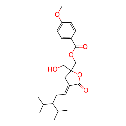 Chemical structure of BindingDB Monomer ID 50187522