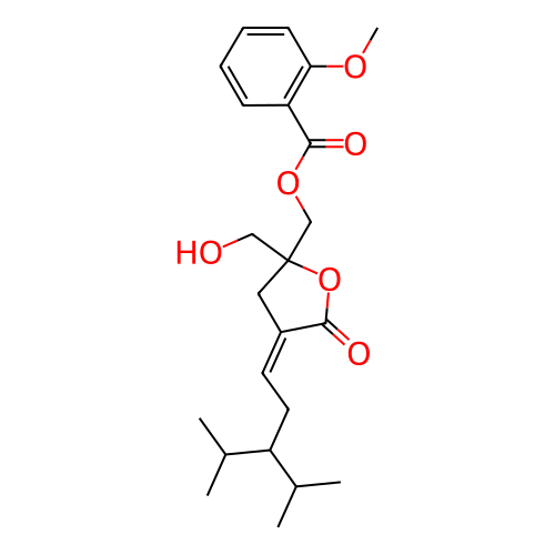 Chemical structure of BindingDB Monomer ID 50187536