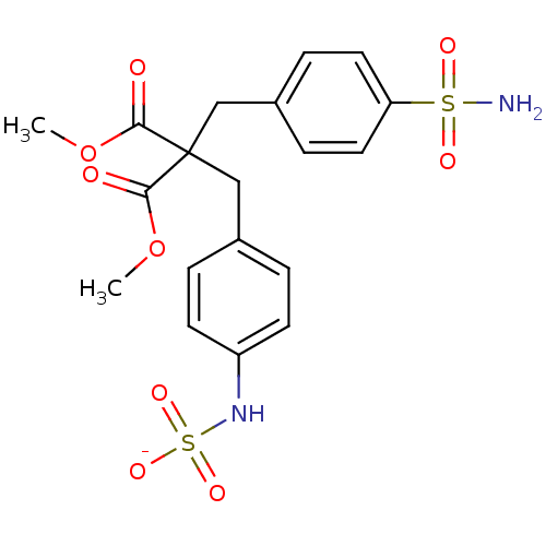 Chemical structure of BindingDB Monomer ID 50188789