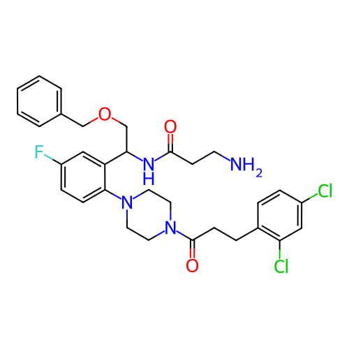Chemical structure of BindingDB Monomer ID 50189221