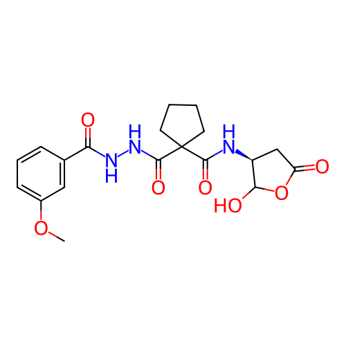 Chemical structure of BindingDB Monomer ID 50189372