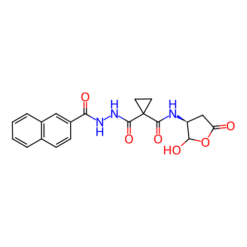 Chemical structure of BindingDB Monomer ID 50189373