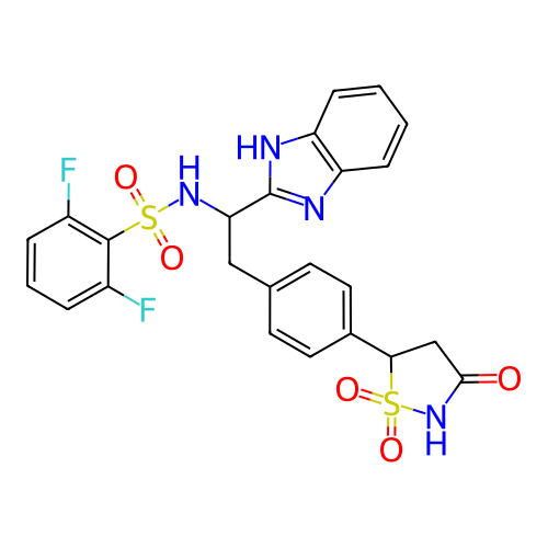 Chemical structure of BindingDB Monomer ID 50189644