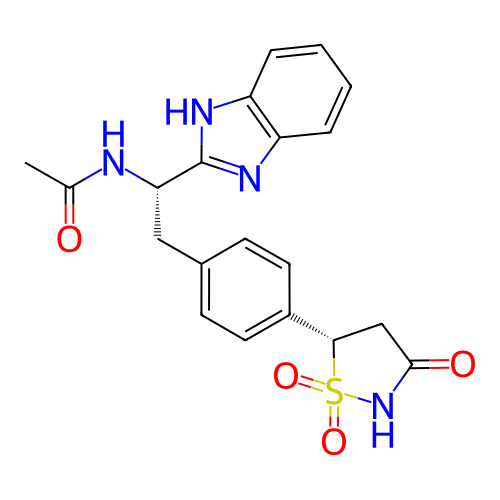 Chemical structure of BindingDB Monomer ID 50189674