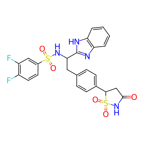 Chemical structure of BindingDB Monomer ID 50189676